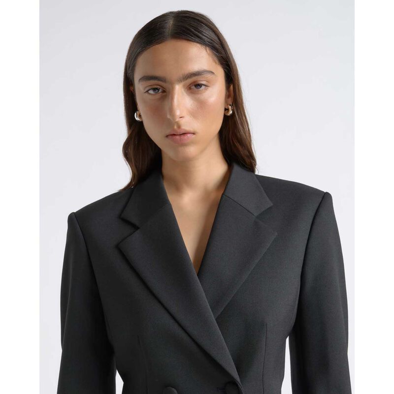 Cue Double Breasted Blazer Dress image number 10